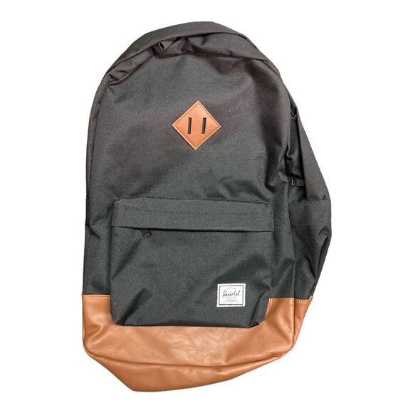 Herschel Supply Co. Heritage Classic Backpack, 21.5L - Black/Tan - Picture 1 of 3